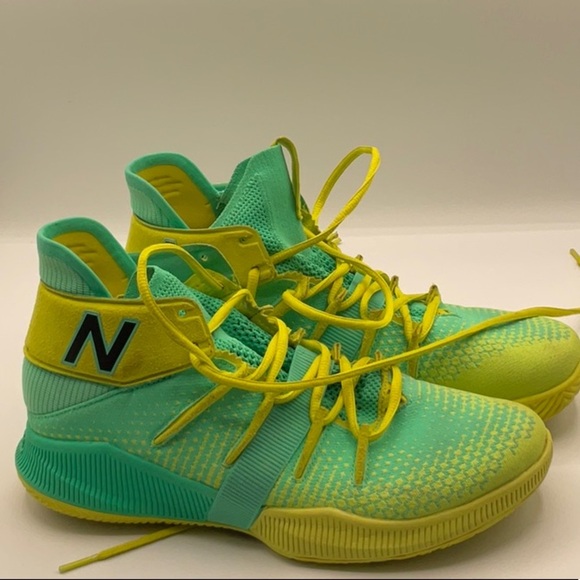 New Balance OMN1S Neon Green Kawhi Leonard size 12.5 MEN’S BASKETBALL SHOES - Picture 1 of 5